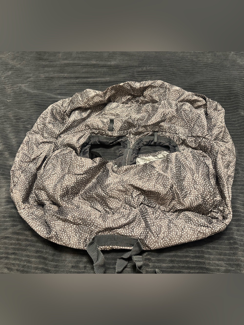Skip Hop Shopping Cart Cover Grey Feather